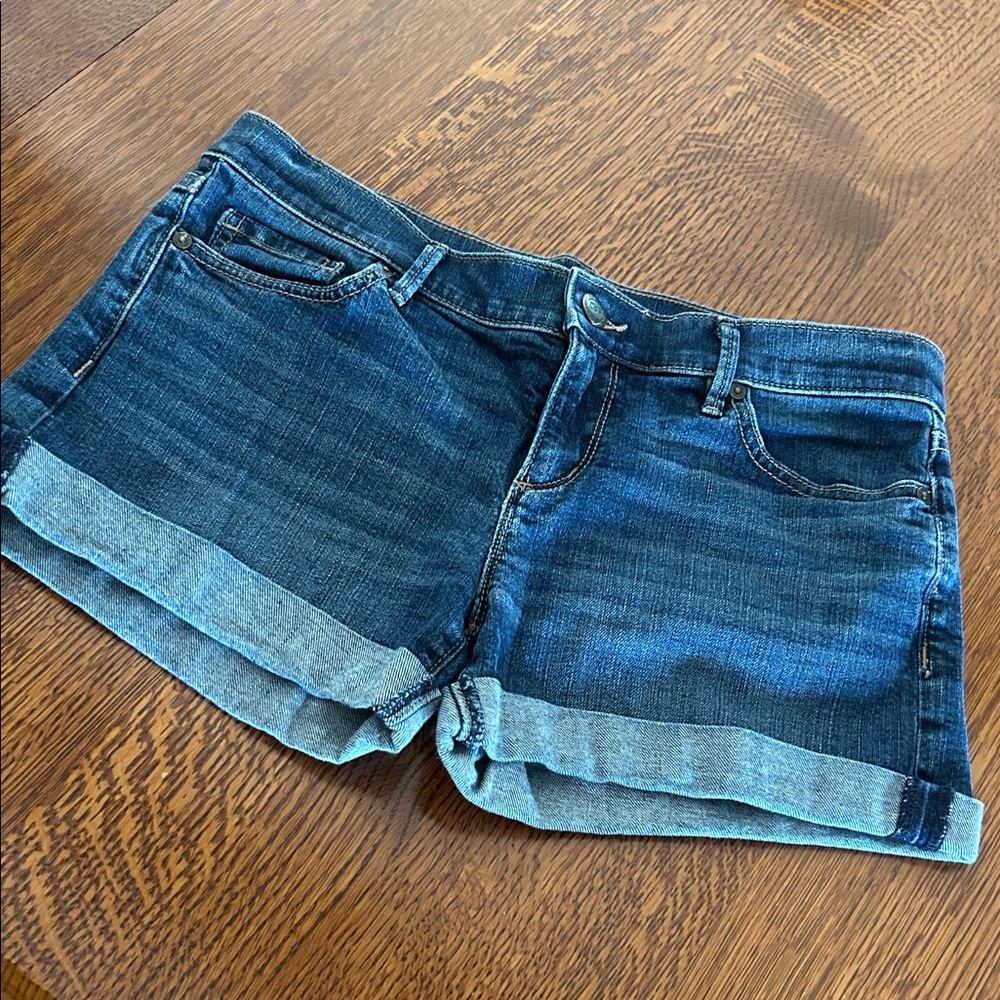 ✨4for12✨ Loft Denim Roll Shorts